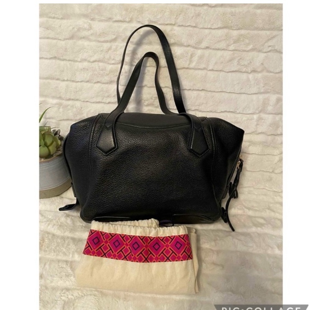 ✨Like New Tory Burch Leather Satchel Bag - Picture 2 of 10